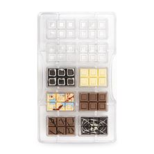 Picture of MINI BAR CHOCOLATE MOULD 42 X 28 X 9 H MM  200 X 120 X 22 MM